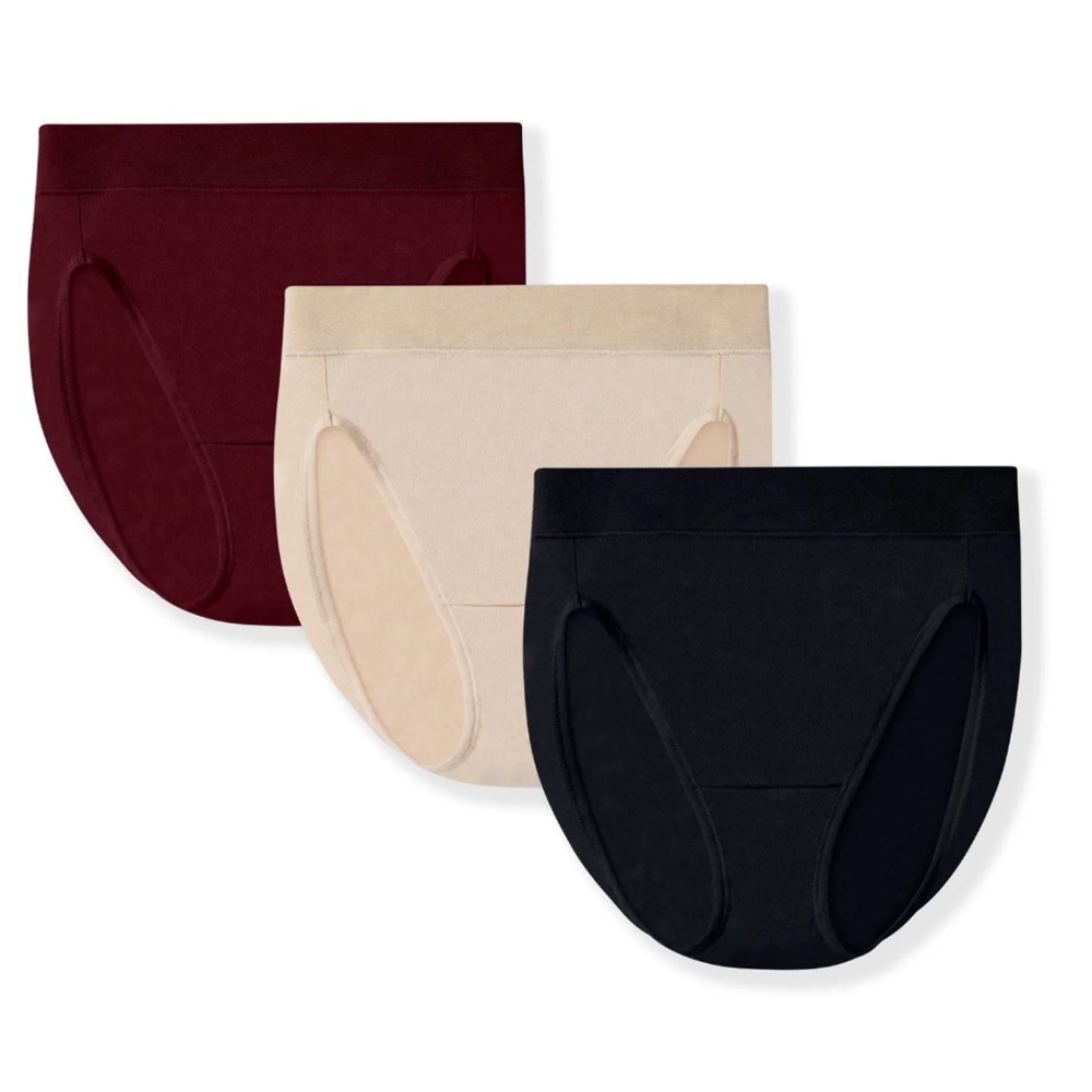Vanity Fair Radiant Collection Women's 360 Comfort Hi-Cut Brief Underwear - Picture 2 of 2